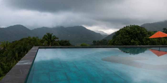 Swim in a Cloudy Pool