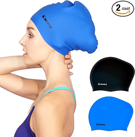 Details about   U.S DIVERS  BLACK SWIMMING SILICONE CAP helps keep hair dry ADULT size fitness 